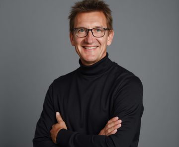 Portrait im Büroflur